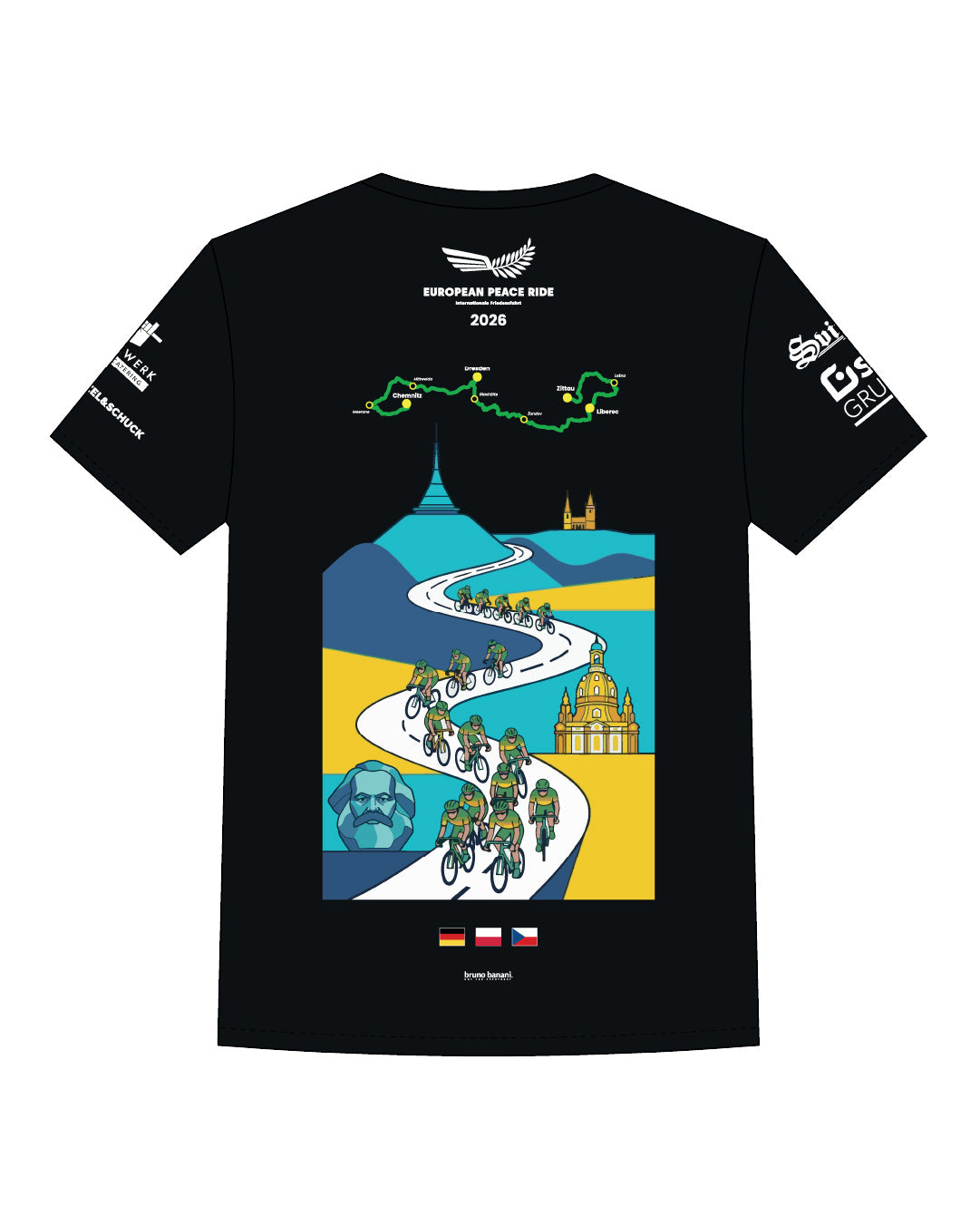 European Peace Ride - tričko 2026