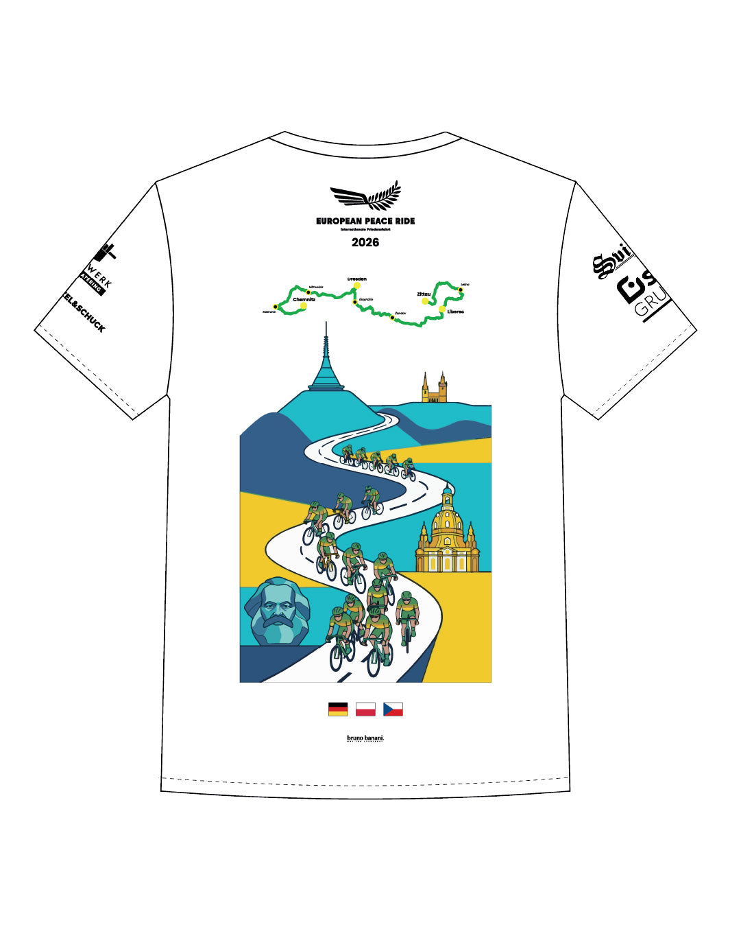European Peace Ride - tričko 2026